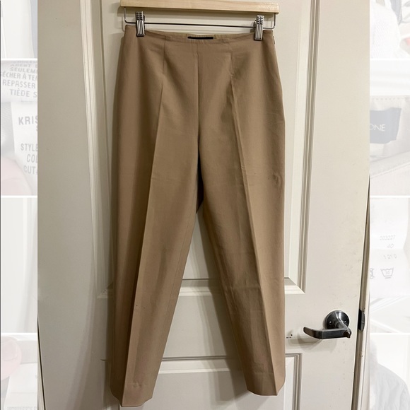 Piazza Sempione Pants - Piazza Sempione Tan Khaki Dress Pants